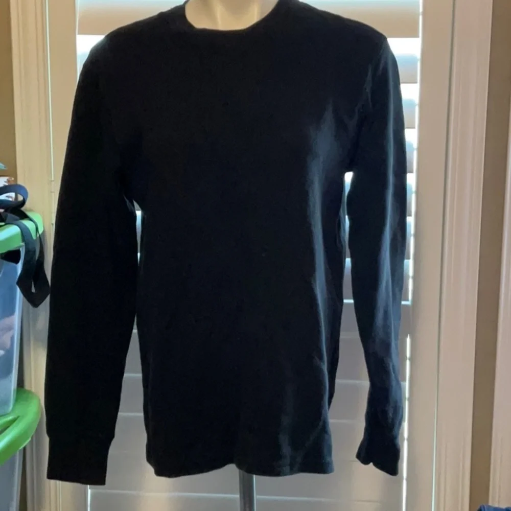 Faded Glory Black Long Sleeve Tee